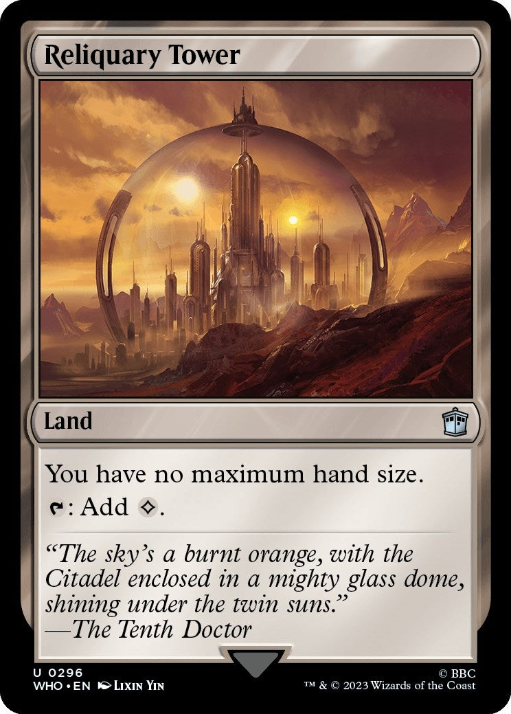 Image for Reliquary Tower (296) [Universes Beyond: Doctor Who] - Magic: The Gathering