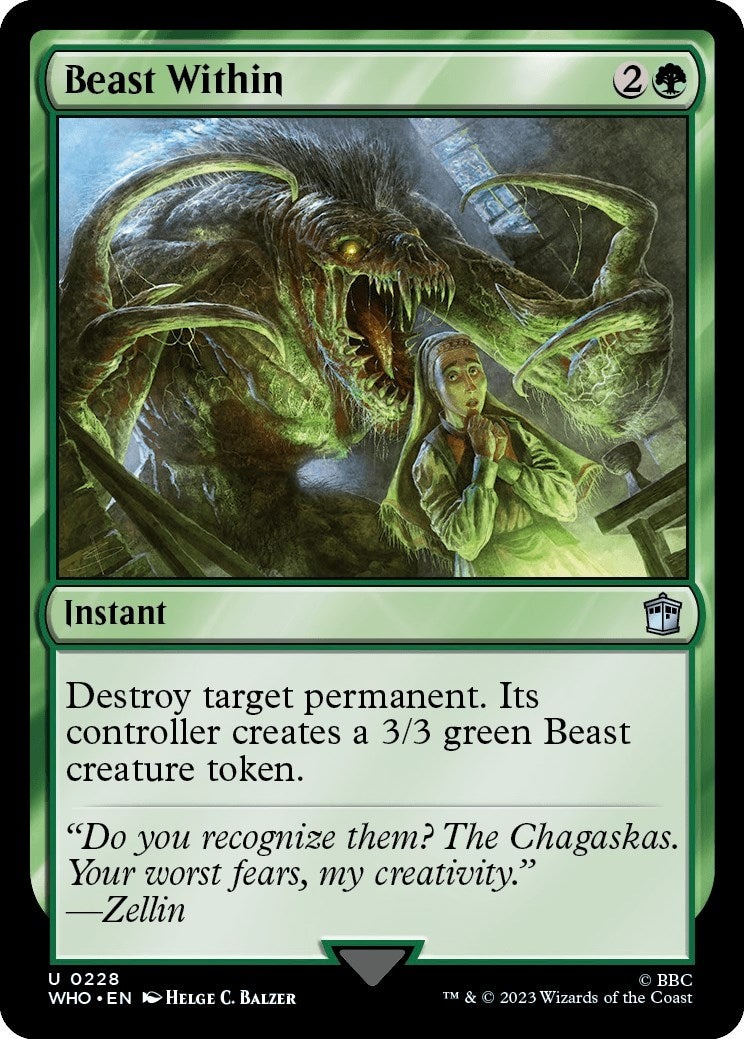 Image for Beast Within (228) [Universes Beyond: Doctor Who] - Magic: The Gathering