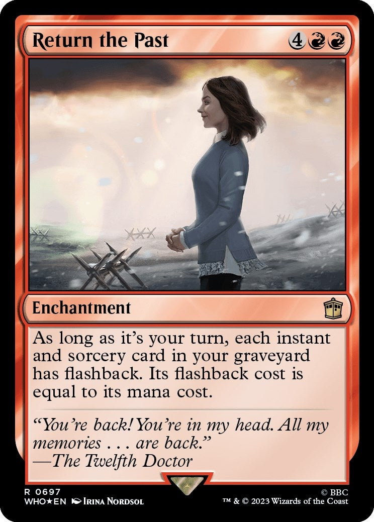 Image for Return the Past (Surge Foil) (697) [Universes Beyond: Doctor Who] - Magic: The Gathering