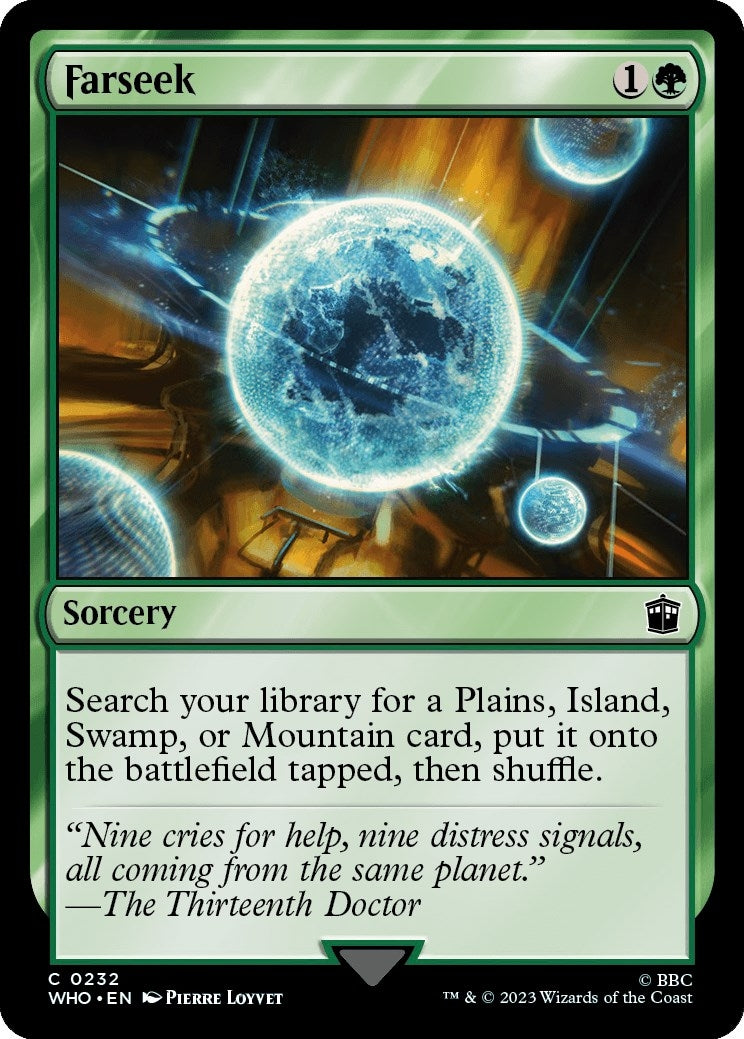 Image for Farseek (232) [Universes Beyond: Doctor Who] - Magic: The Gathering