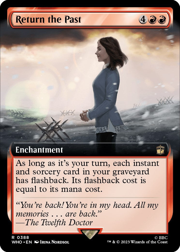 Image for Return the Past (Extended Art) (388) [Universes Beyond: Doctor Who] - Magic: The Gathering