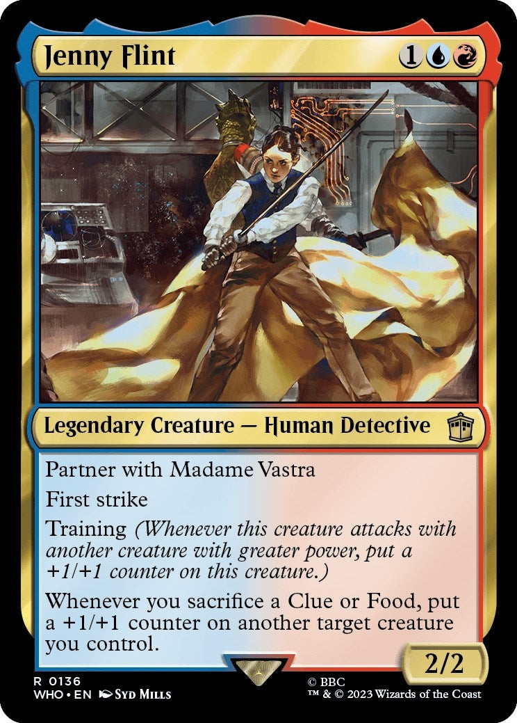 Image for Jenny Flint (136) [Universes Beyond: Doctor Who] - Magic: The Gathering