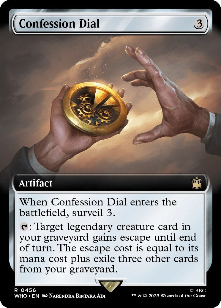 Image for Confession Dial (Extended Art) (456) [Universes Beyond: Doctor Who] - Magic: The Gathering