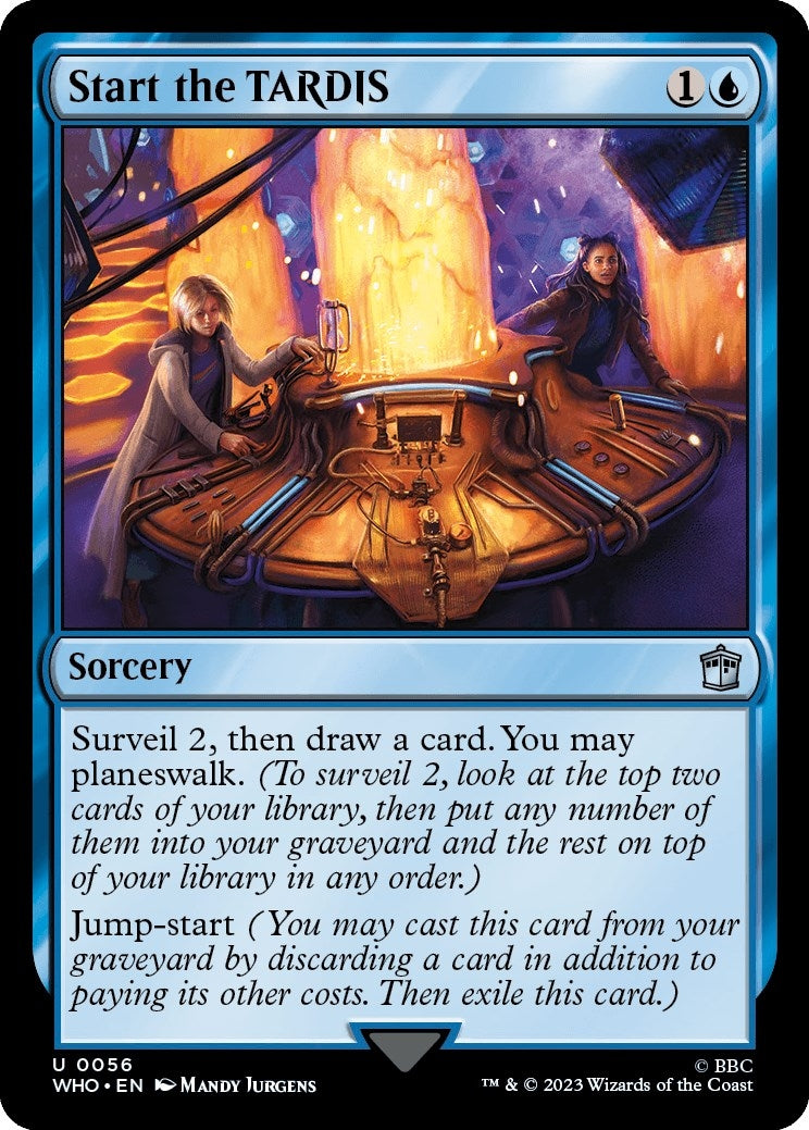 Image for Start the TARDIS (56) [Universes Beyond: Doctor Who] - Magic: The Gathering