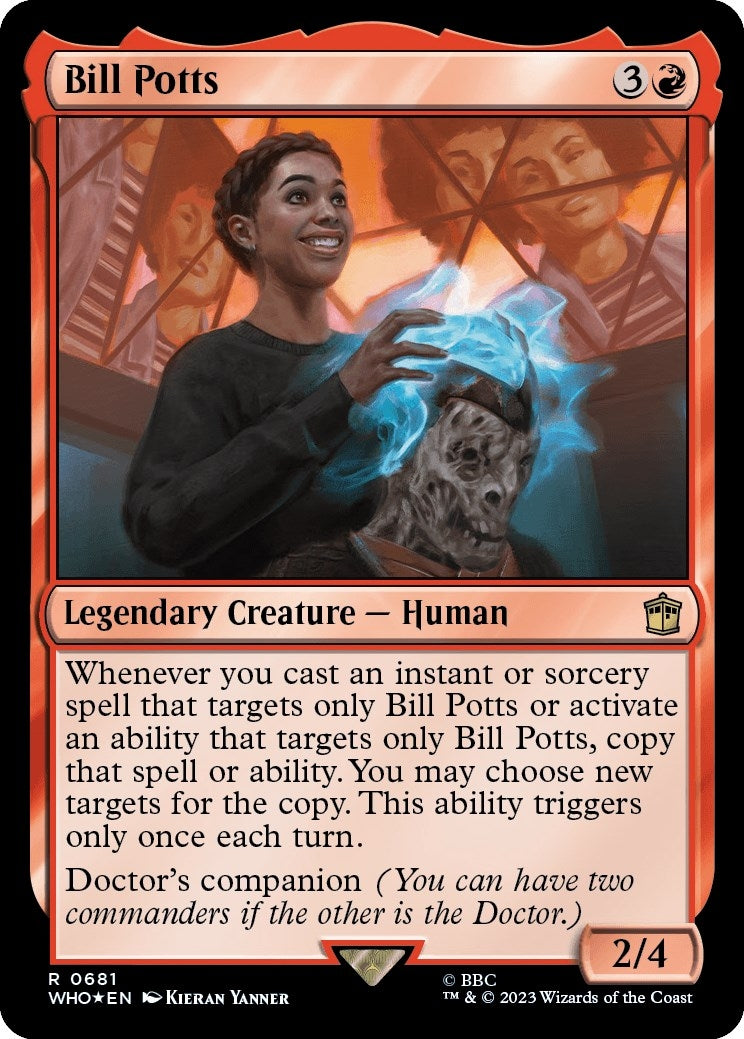 Image for Bill Potts (Surge Foil) (681) [Universes Beyond: Doctor Who] - Magic: The Gathering