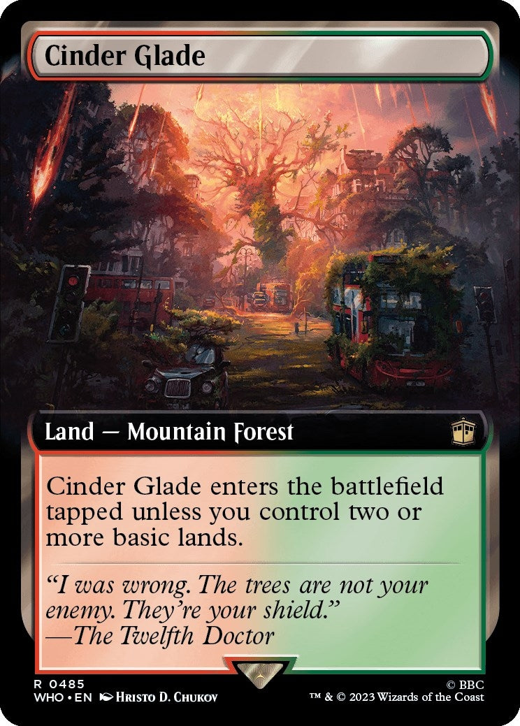Cinder Glade (Extended Art) (485) [Universes Beyond: Doctor Who]