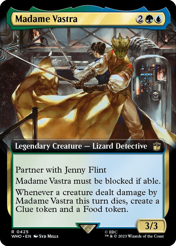 Image for Madame Vastra (Extended Art) (425) [Universes Beyond: Doctor Who] - Magic: The Gathering