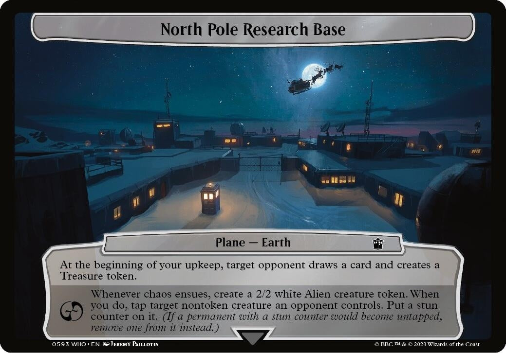 Image for North Pole Research Base (593) [Universes Beyond: Doctor Who] - Magic: The Gathering