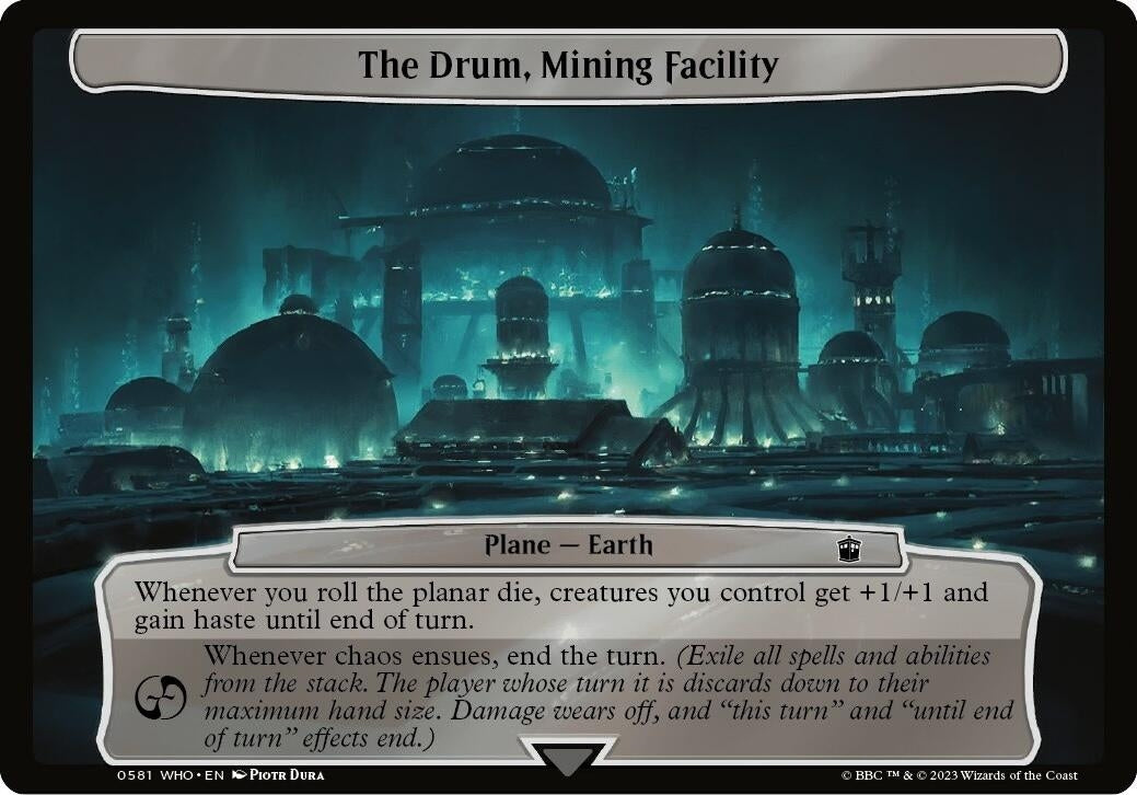 Image for The Drum, Mining Facility (581) [Universes Beyond: Doctor Who] - Magic: The Gathering