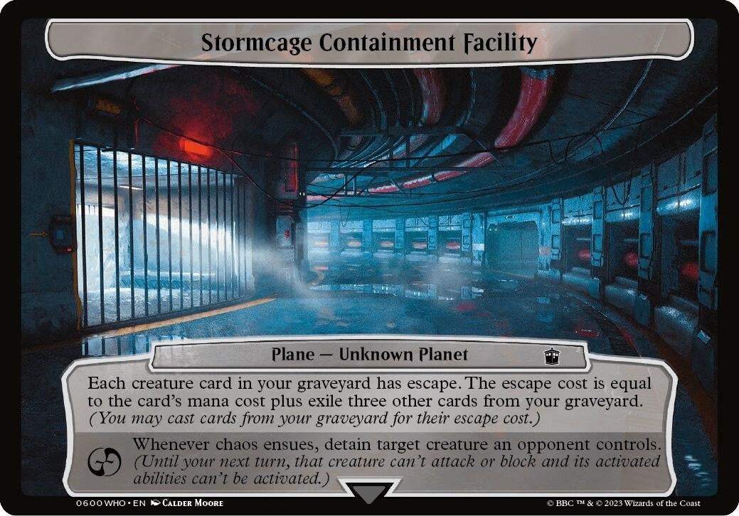 Image for Stormcage Containment Facility (600) [Universes Beyond: Doctor Who] - Magic: The Gathering