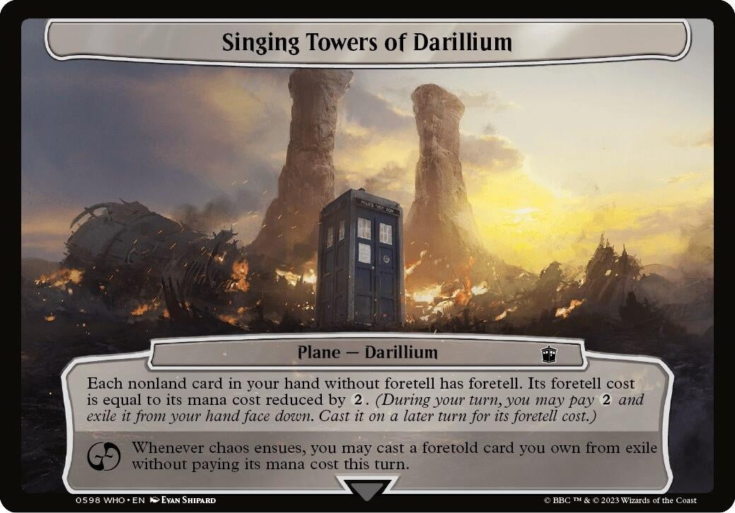 Image for Singing Towers of Darillium (598) [Universes Beyond: Doctor Who] - Magic: The Gathering