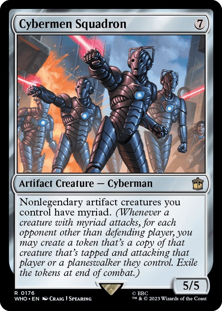 Image for Cybermen Squadron (176) [Universes Beyond: Doctor Who] - Magic: The Gathering
