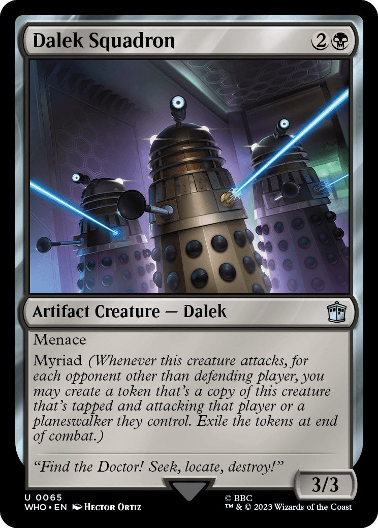 Image for Dalek Squadron (65) [Universes Beyond: Doctor Who] - Magic: The Gathering