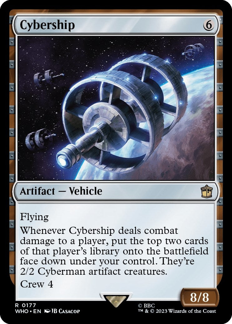 Image for Cybership (177) [Universes Beyond: Doctor Who] - Magic: The Gathering