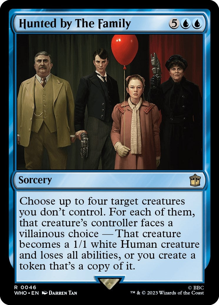 Image for Hunted by The Family (46) [Universes Beyond: Doctor Who] - Magic: The Gathering