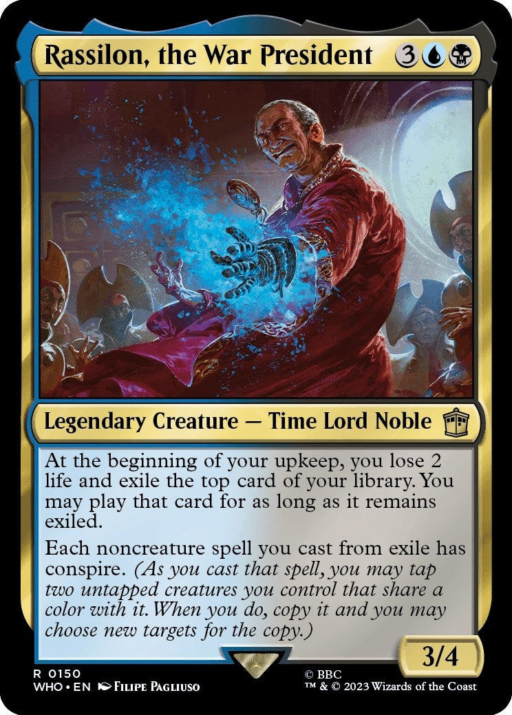 Image for Rassilon, the War President (150) [Universes Beyond: Doctor Who] - Magic: The Gathering
