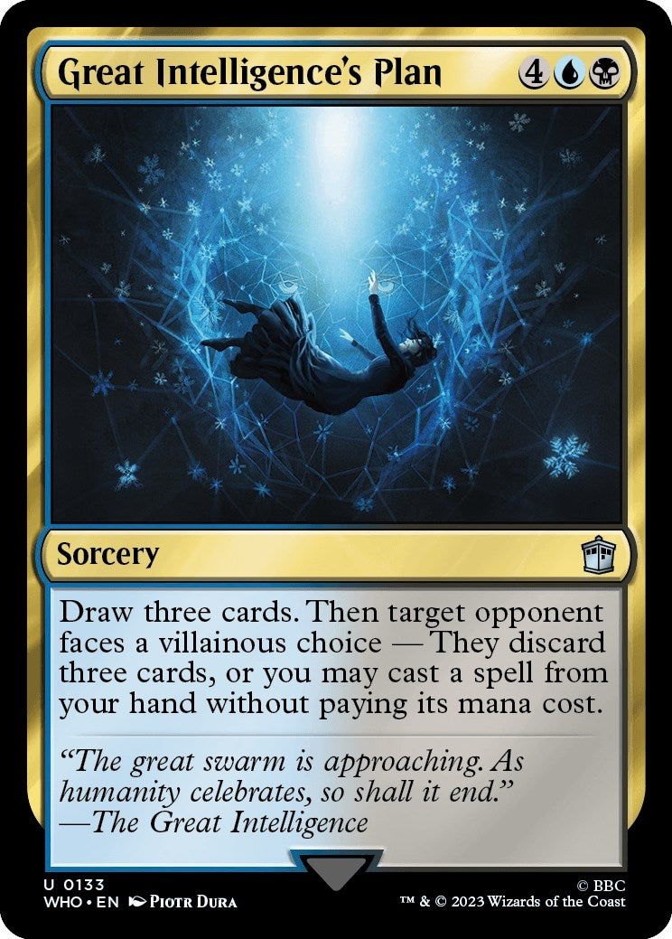 Image for Great Intelligence's Plan (133) [Universes Beyond: Doctor Who] - Magic: The Gathering