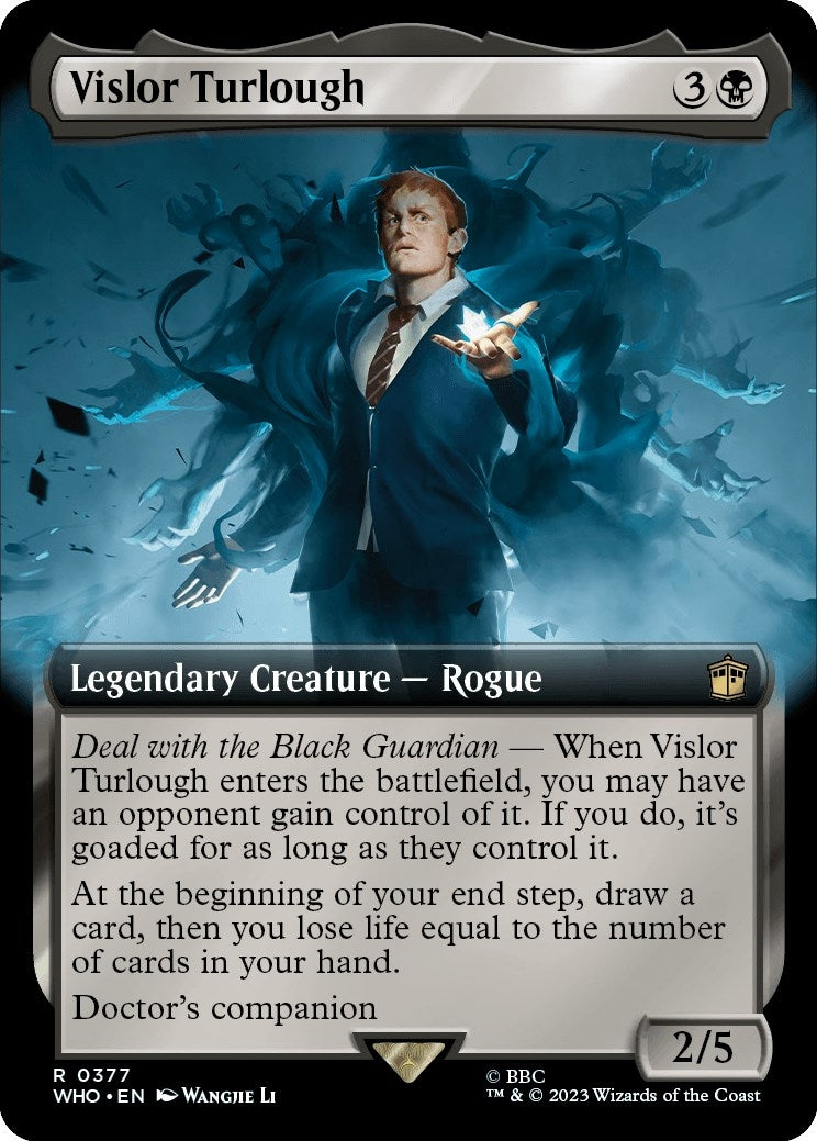 Image for Vislor Turlough (Extended Art) (377) [Universes Beyond: Doctor Who] - Magic: The Gathering