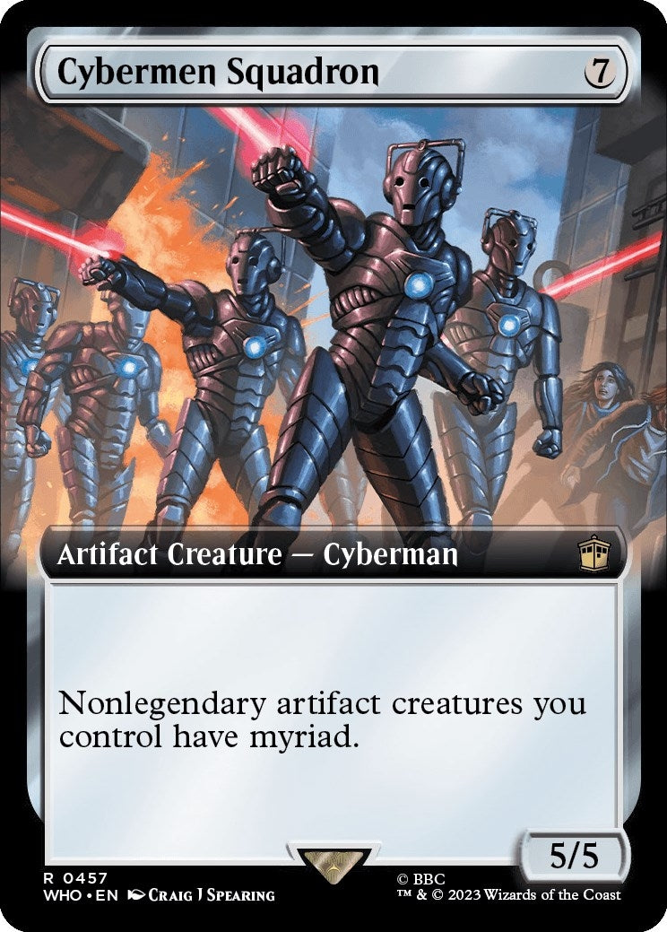 Image for Cybermen Squadron (Extended Art) (457) [Universes Beyond: Doctor Who] - Magic: The Gathering