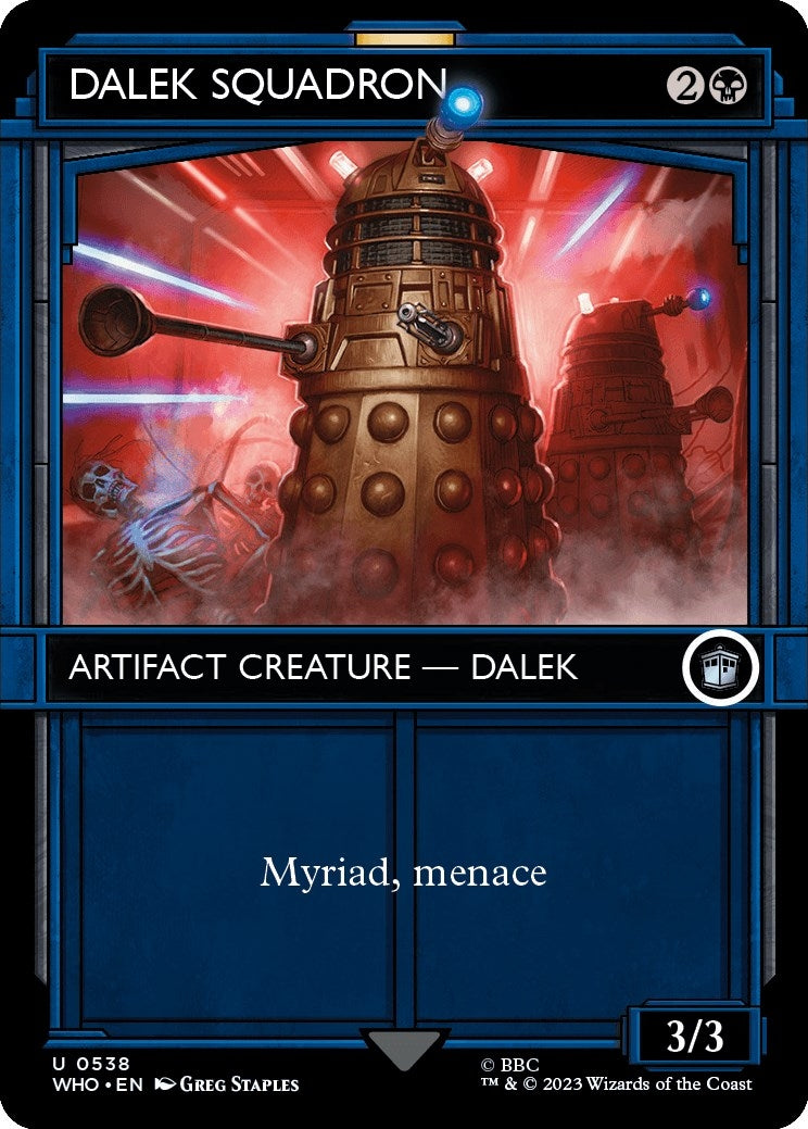 Image for Dalek Squadron (Showcase) (538) [Universes Beyond: Doctor Who] - Magic: The Gathering