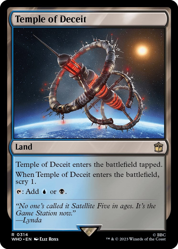 Image for Temple of Deceit (314) [Universes Beyond: Doctor Who] - Magic: The Gathering