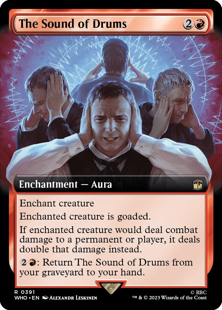 Image for The Sound of Drums (Extended Art) (391) [Universes Beyond: Doctor Who] - Magic: The Gathering
