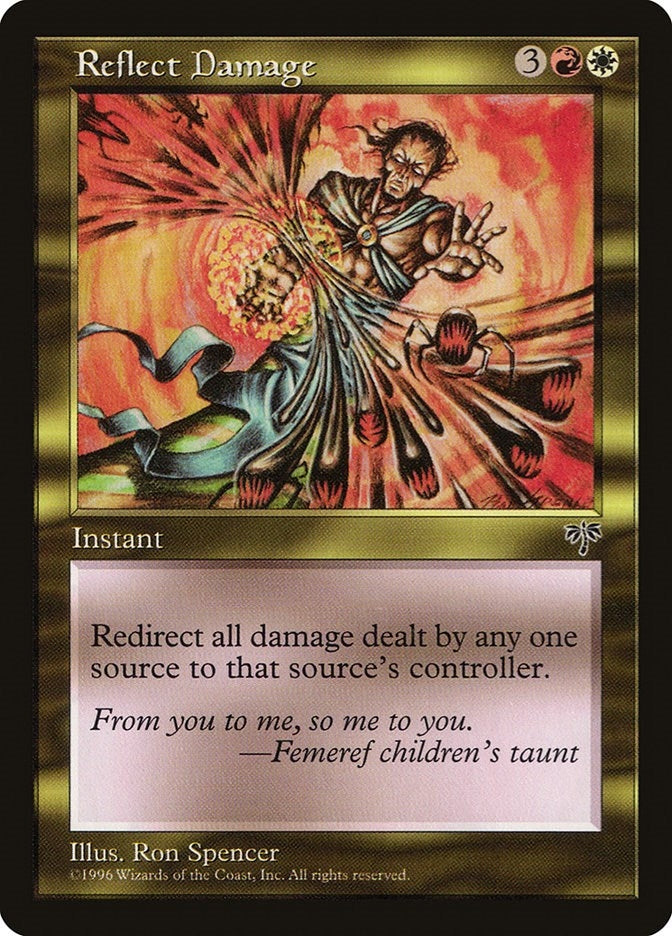 Image for Reflect Damage [Mirage] - Magic: The Gathering