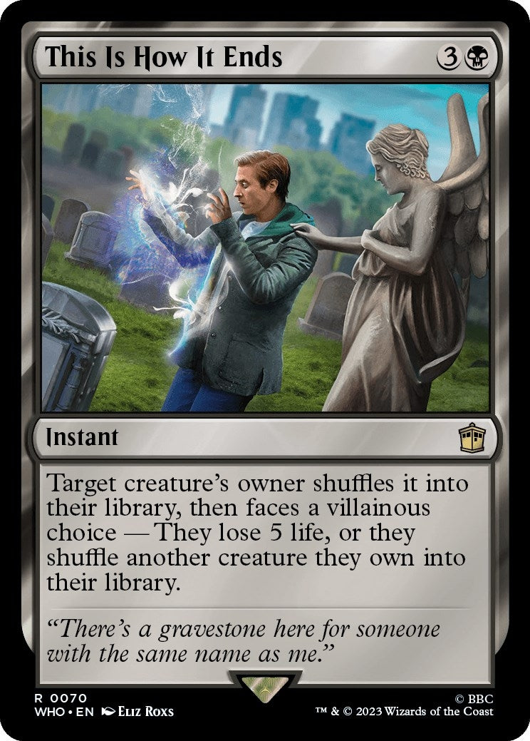 Image for This Is How It Ends (70) [Universes Beyond: Doctor Who] - Magic: The Gathering