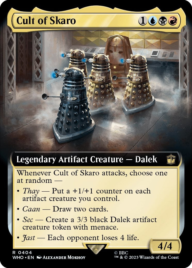 Image for Cult of Skaro (Extended Art) (404) [Universes Beyond: Doctor Who] - Magic: The Gathering