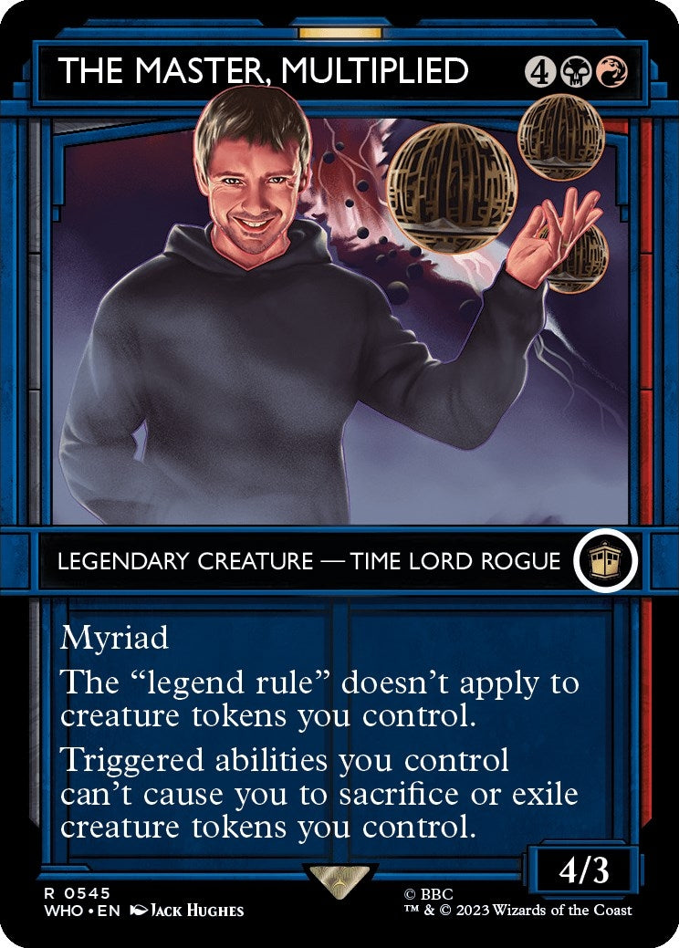 Image for The Master, Multiplied (Showcase) (545) [Universes Beyond: Doctor Who] - Magic: The Gathering