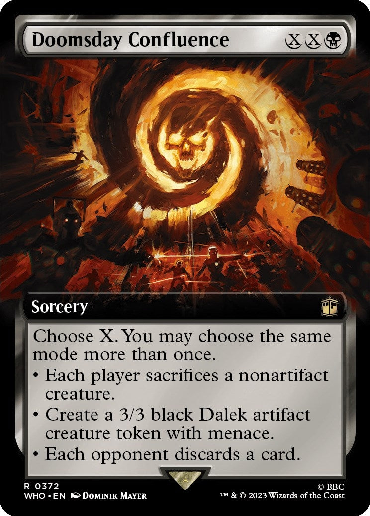 Image for Doomsday Confluence (Extended Art) (372) [Universes Beyond: Doctor Who] - Magic: The Gathering