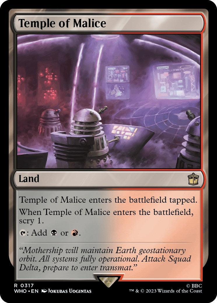 Image for Temple of Malice (317) [Universes Beyond: Doctor Who] - Magic: The Gathering