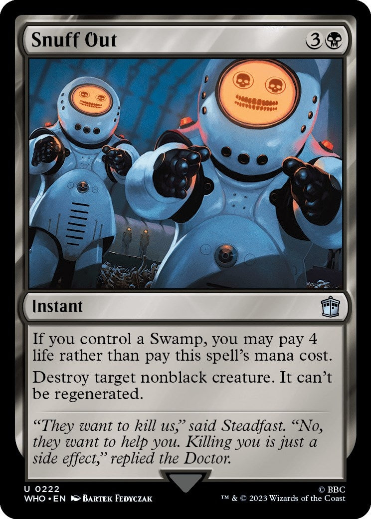 Image for Snuff Out (222) [Universes Beyond: Doctor Who] - Magic: The Gathering