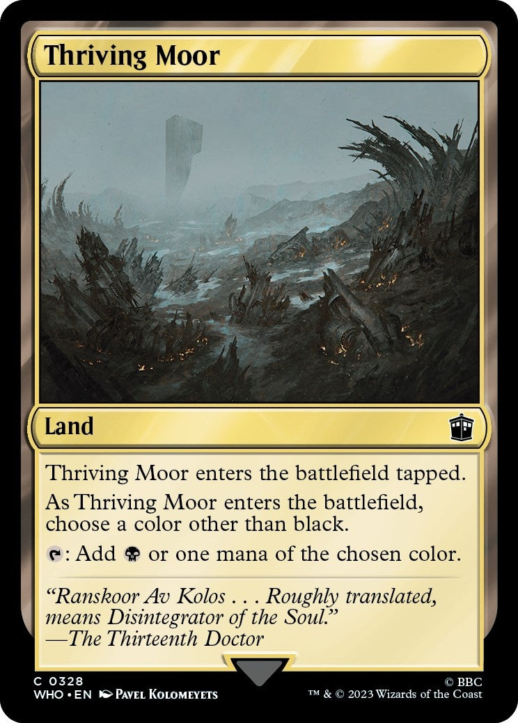 Image for Thriving Moor (328) [Universes Beyond: Doctor Who] - Magic: The Gathering