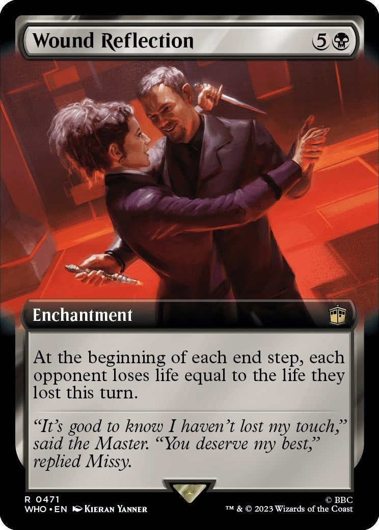Image for Wound Reflection (Extended Art) (471) [Universes Beyond: Doctor Who] - Magic: The Gathering