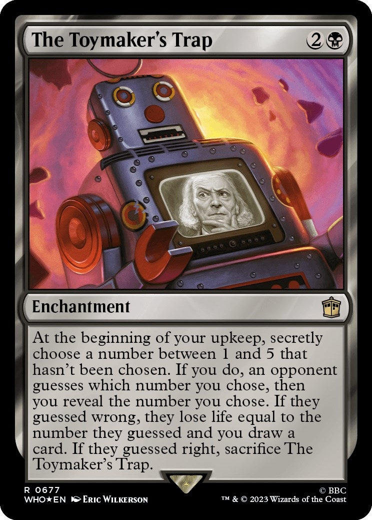 Image for The Toymaker's Trap (Surge Foil) (677) [Universes Beyond: Doctor Who] - Magic: The Gathering