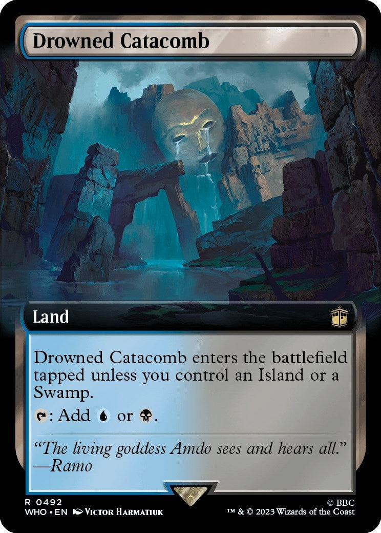 Image for Drowned Catacomb (Extended Art) (492) [Universes Beyond: Doctor Who] - Magic: The Gathering