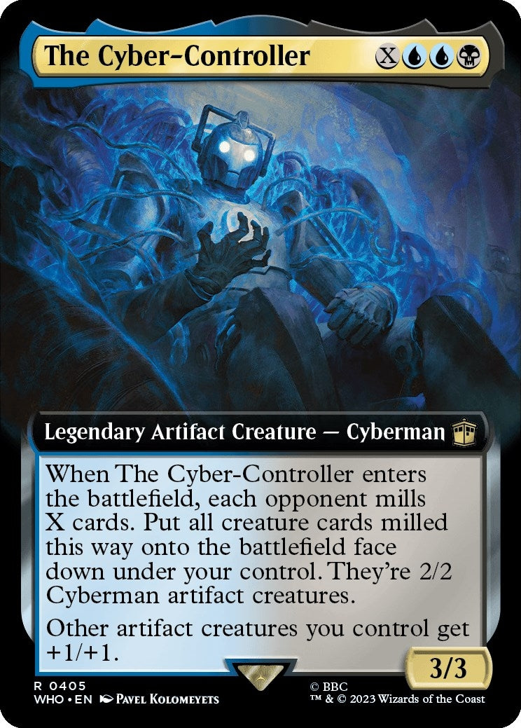 Image for The Cyber-Controller (Extended Art) (405) [Universes Beyond: Doctor Who] - Magic: The Gathering