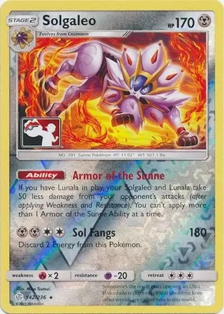 Image for Solgaleo (142/236) [League & Championship Cards] - Pokemon