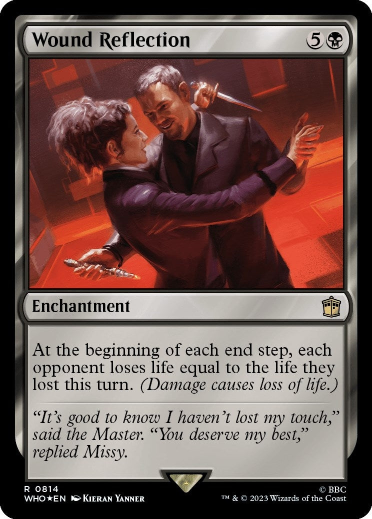 Wound Reflection (Surge Foil) (814) [Universes Beyond: Doctor Who]