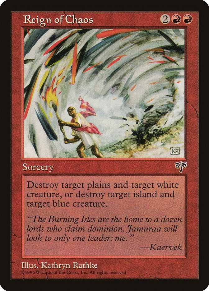 Image for Reign of Chaos [Mirage] - Magic: The Gathering