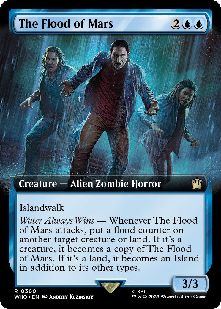 Image for The Flood of Mars (Extended Art) (360) [Universes Beyond: Doctor Who] - Magic: The Gathering
