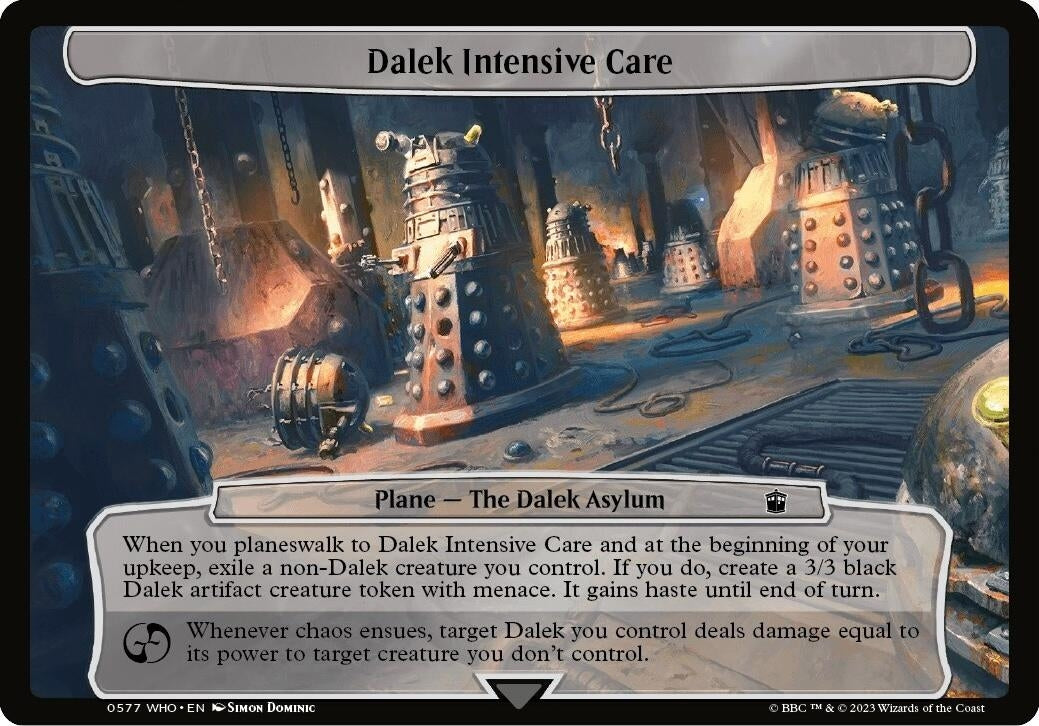 Image for Dalek Intensive Care (577) [Universes Beyond: Doctor Who] - Magic: The Gathering