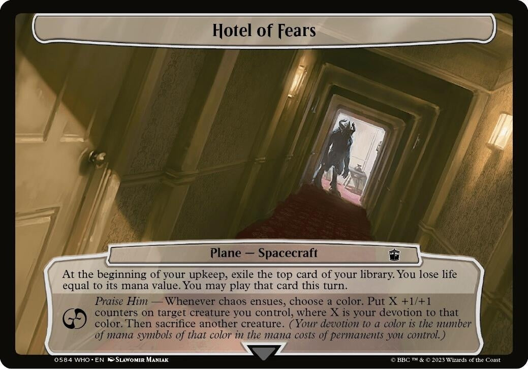Image for Hotel of Fears (584) [Universes Beyond: Doctor Who] - Magic: The Gathering