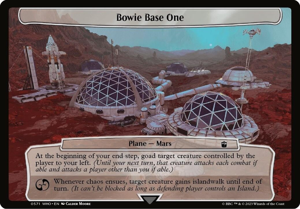 Image for Bowie Base One (571) [Universes Beyond: Doctor Who] - Magic: The Gathering