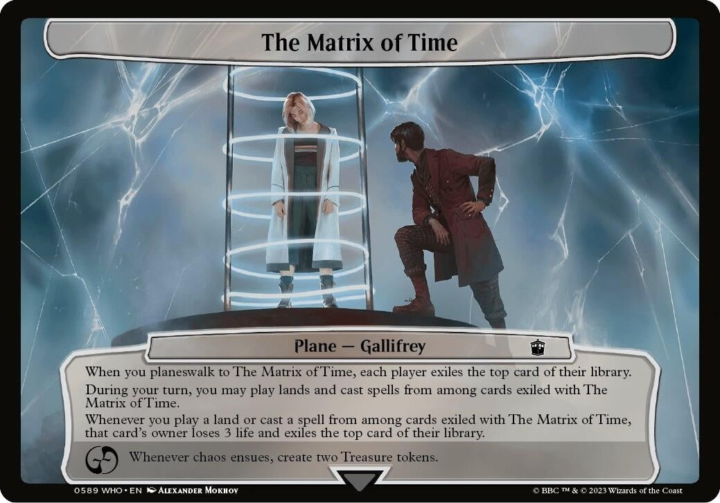 Image for The Matrix of Time (589) [Universes Beyond: Doctor Who] - Magic: The Gathering