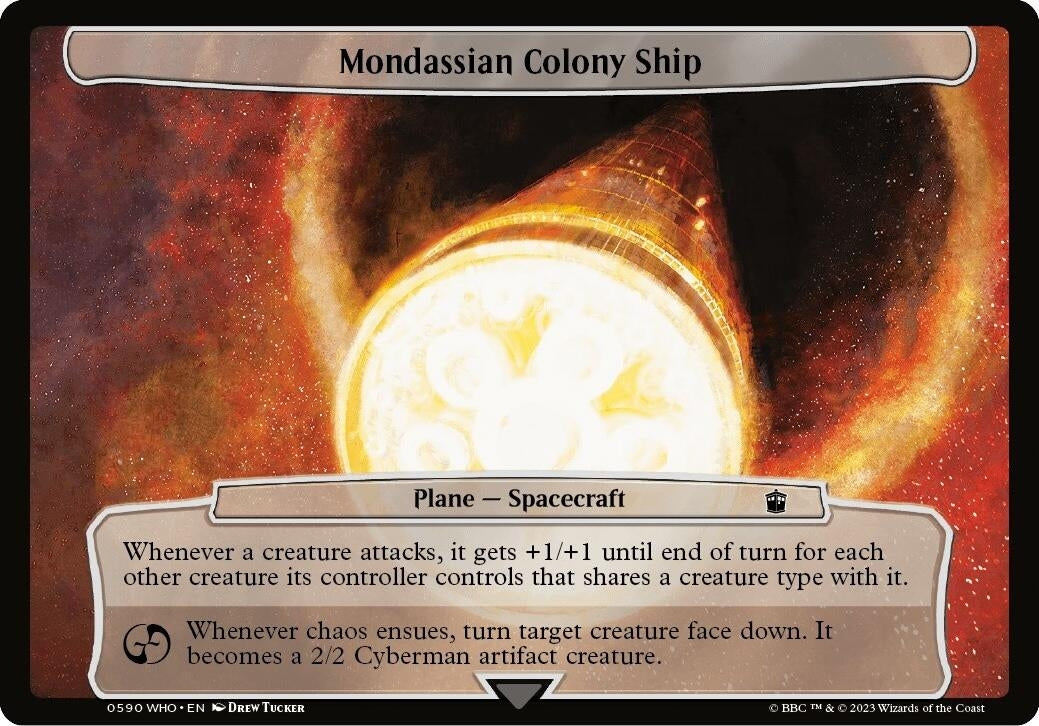 Image for Mondassian Colony Ship (590) [Universes Beyond: Doctor Who] - Magic: The Gathering