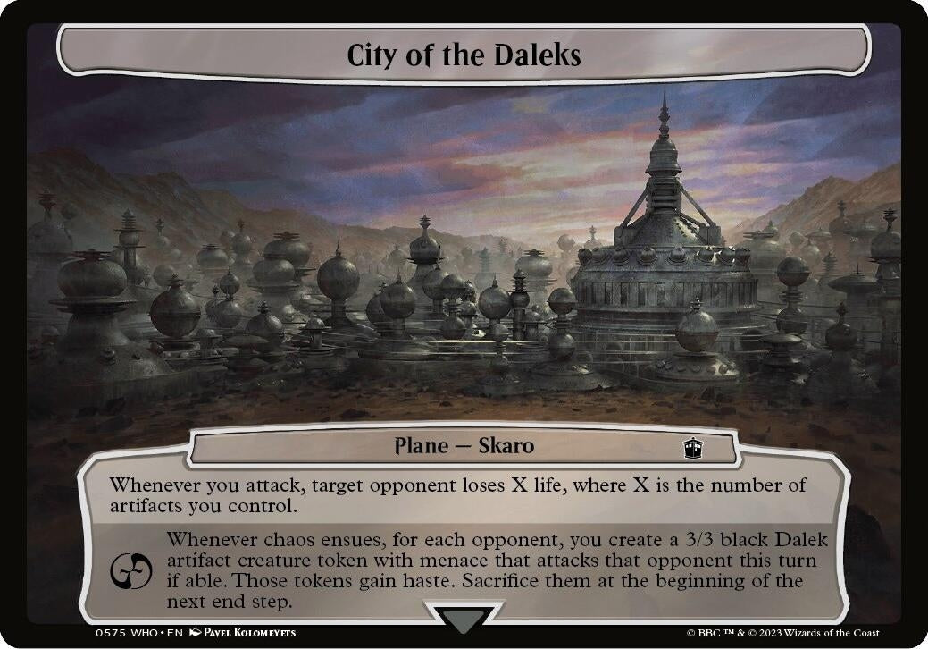 Image for City of the Daleks (575) [Universes Beyond: Doctor Who] - Magic: The Gathering