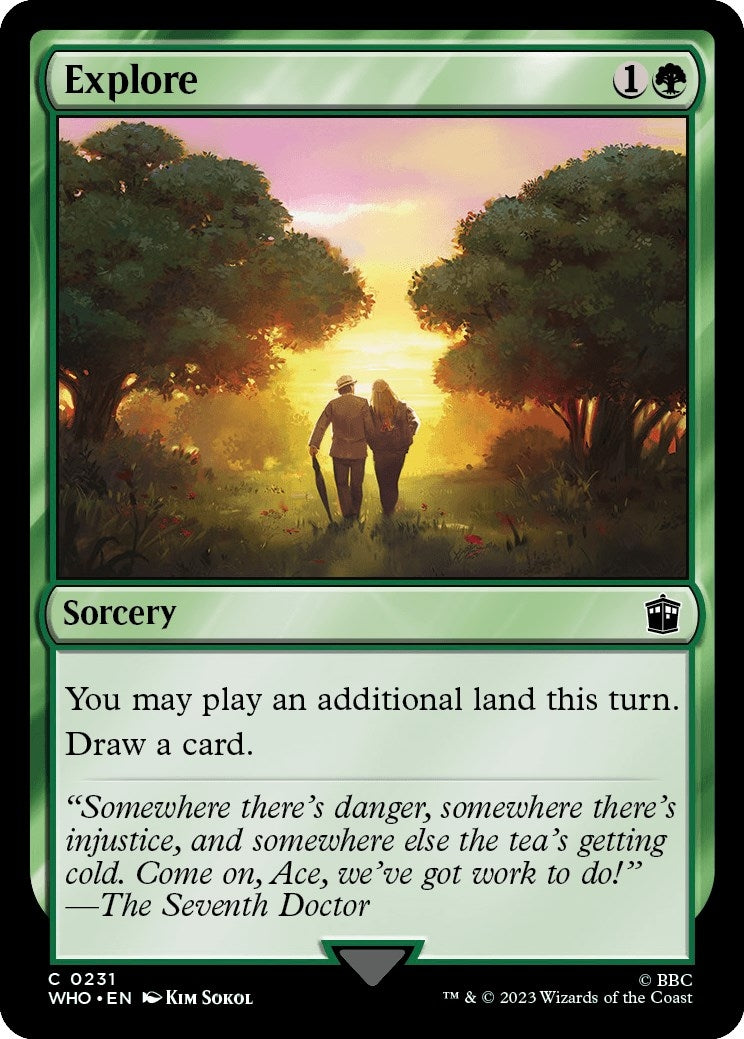 Image for Explore (231) [Universes Beyond: Doctor Who] - Magic: The Gathering