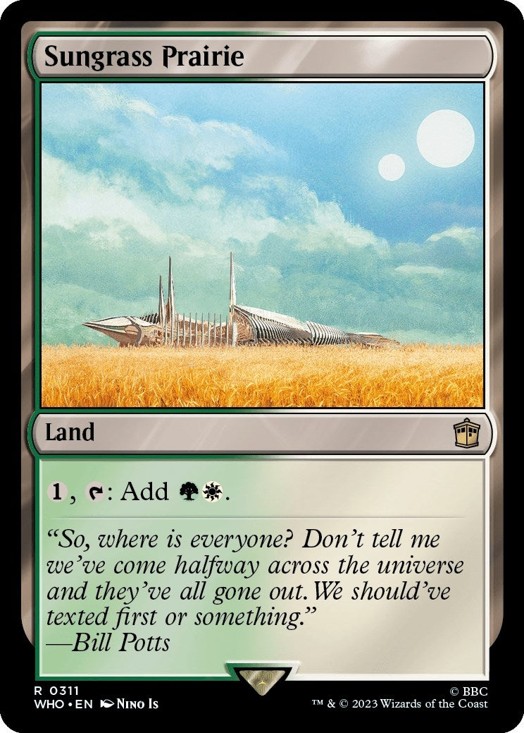 Image for Sungrass Prairie (311) [Universes Beyond: Doctor Who] - Magic: The Gathering